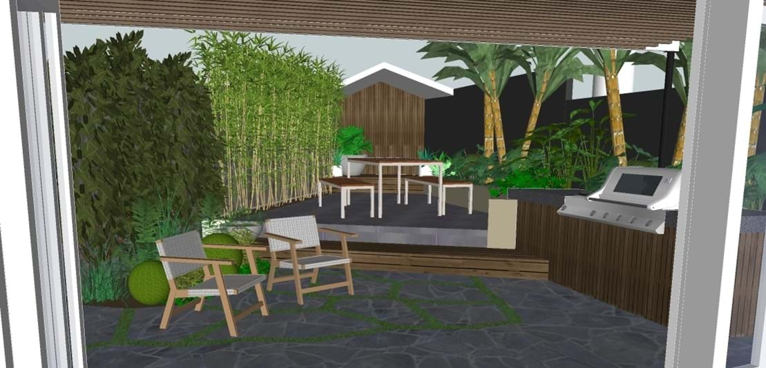 Roseville garden design Sydney