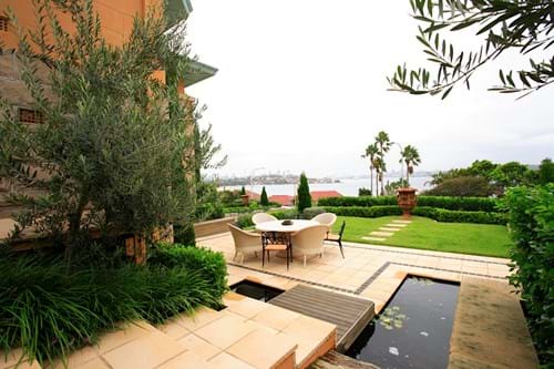 Rose Bay garden